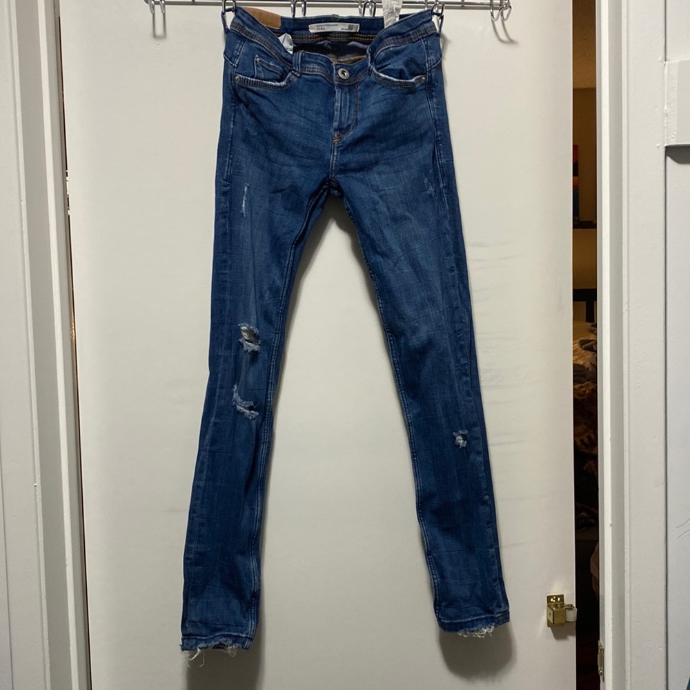 Gently used Zara jeans size 4